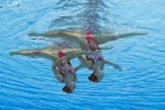 Beautiful and clear pictures of Group 2 of the East Olympic synchronized swimming semi-finals rematch