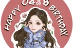 Jessica's birthday cartoon avatar