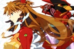 EVA Asuka anime cartoon HD computer wallpaper