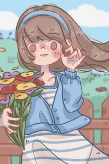 好看热门女生卡通动漫头像图片