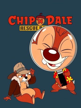 奇奇和蒂蒂卡通手機壁紙