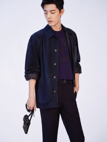 Xiao Zhan handsome pictures and photos in black suits