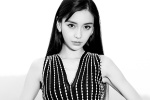 Angelababy性感V領寫真圖片壁紙