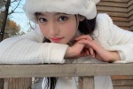 Ins style clean and beautiful winter beauty avatar