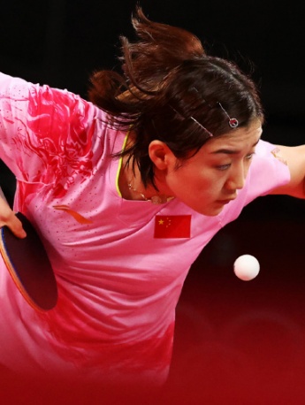 Chen Meng advances to table tennis women's singles final
