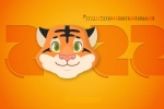 February 2022 Year of the Tiger Digital Calendar Wallpaper