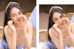 清新少女系写真图片桌面壁纸