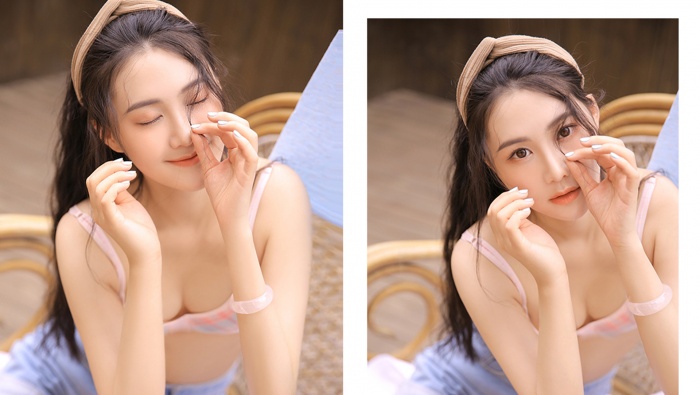 清新少女系写真图片桌面壁纸