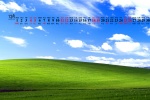 December 2021 blue sky and white clouds eye protection calendar wallpaper