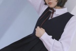 文靜美女學生妹唯美學院制服寫真