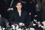 Yang Yangyao elegant and handsome photo in black suit