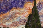 梵高插画风手机壁纸