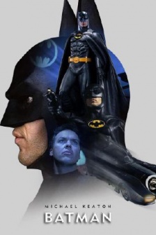 DC Batman super handsome theme element version picture