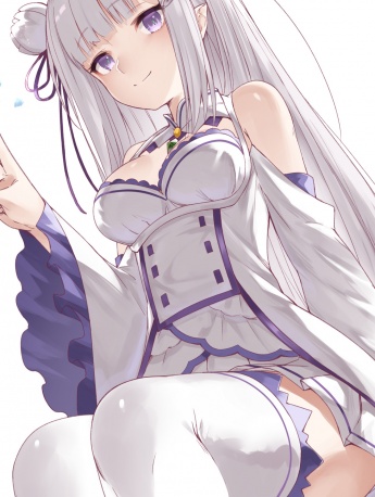 性感二次元美女寫真手機壁紙