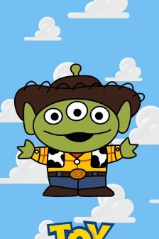 Toy Story Three Eyes Mobile Wallpaper