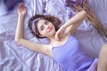 Lavender girl beautiful sexy photo pictures desktop wallpaper
