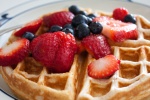 Sweet and delicious waffles pictures desktop wallpaper