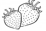 草莓簡筆畫圖片
