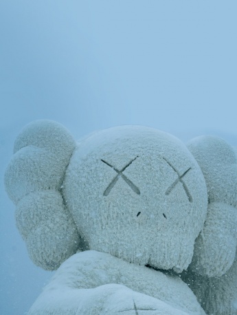 雪人版KAWS創意手機壁紙