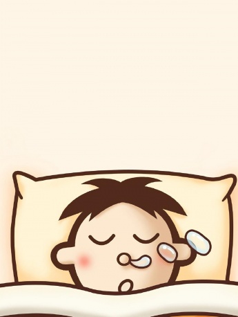 旺仔賴床主題手機壁紙