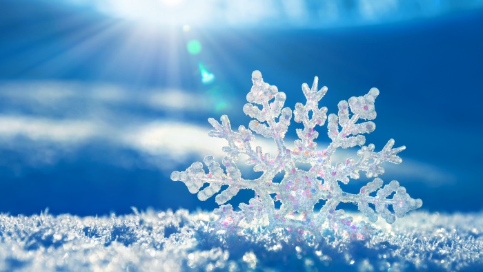 Winter snowflakes pictures desktop wallpaper