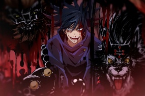 Curse Return Fushiguro Megumi character computer wallpaper