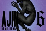 List of covers of all 17 volumes of Ajin manga