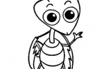 Insect mantis simple drawing picture