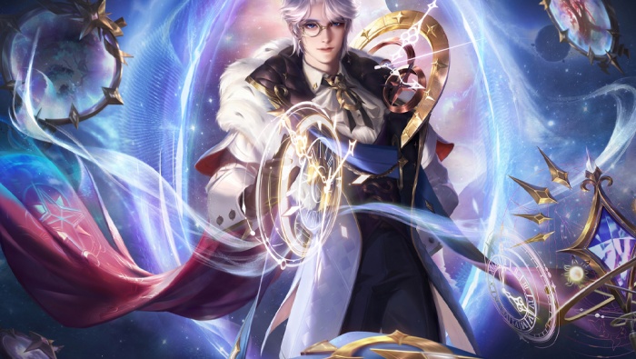 King of Glory Zhuge Liang Star Realm Divine Enlightenment HD Desktop Wallpaper