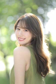 抖音美女一栗小莎子元气甜美写真