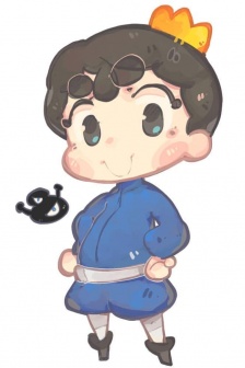 King ranking hand drawn style avatar