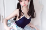 The ultimate beauty loli swimsuit white silk seductive photo