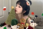 Christmas hat beauty avatar picture