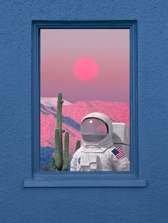 宇航員千禧風壁紙