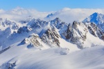 Selected high-definition snow mountain scenery pictures desktop wallpaper