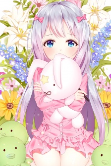 Cute loli anime mobile wallpaper