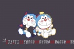 May 2022 Doraemon Twelve Constellations Calendar Wallpaper