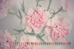 May 2021 Mother's Day Desktop Calendar Wallpaper