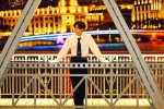 Chen Zheyuan's handsome twilight photos