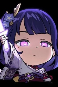 Genshin Raiden General Q cute avatar