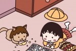 Chibi Maruko-chan cartoon mobile wallpaper