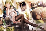 Two-dimensional cute beauty anime wallpaper