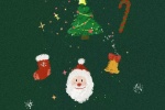 Creative Christmas theme mobile wallpaper