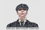 Peaky Blinders hand-painted style mobile wallpaper