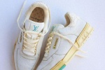 List of pictures of LV white retro sneakers