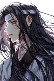 古风插画男生头像图片