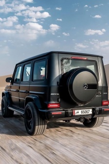 Mercedes Benz G63 black wallpaper