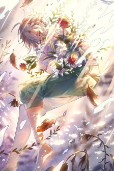 Dreamy and beautiful two-dimensional beauty mobile wallpaper