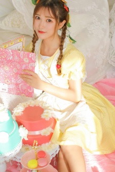 Playful and cute girl aesthetic photo mobile wallpaper