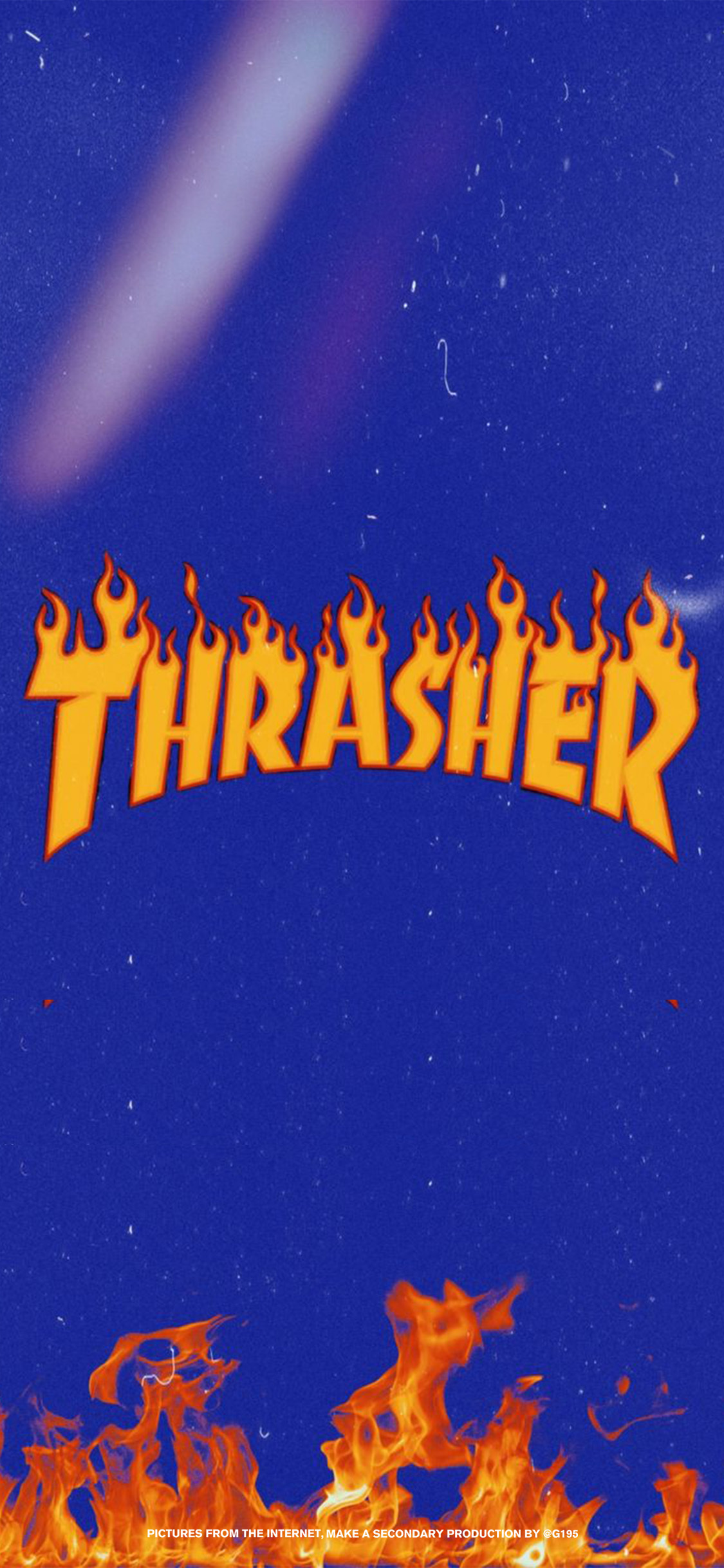 Thrasher潮牌创意手机壁纸